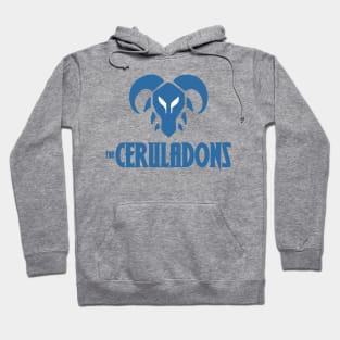 The Ceruladons Mask of the Ceebah Nahala - Blue Hoodie